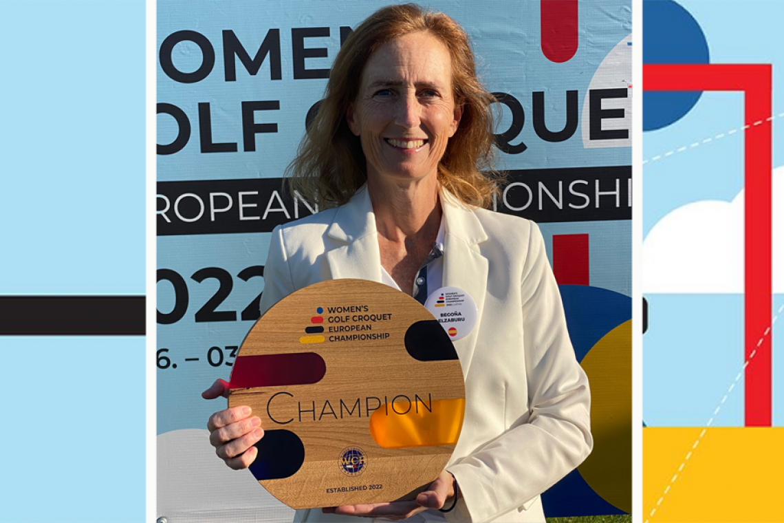Begoña Elzaburu, ganadora del I Campeonato de Europa Femenino